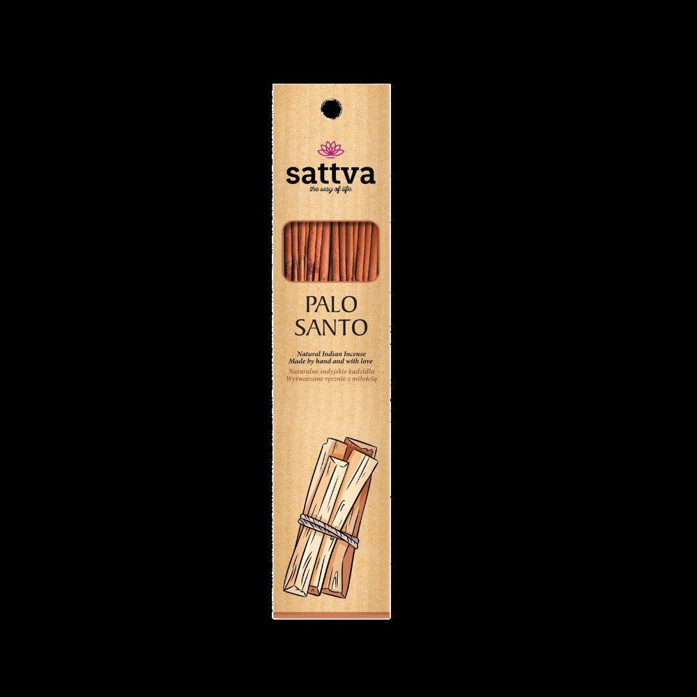 Kadzidełka indyjskie palo santo (15 szt.) 30 g - SATTVA (WELLNESS)