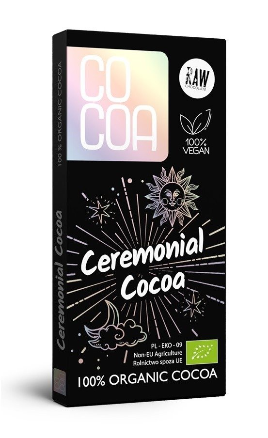 Kakao&#x20;ceremonialne&#x20;-&#x20;tabliczka&#x20;gorzka&#x20;100&#x20;&#x25;&#x20;kakao&#x20;BIO&#x20;50&#x20;g&#x20;-&#x20;COCOA