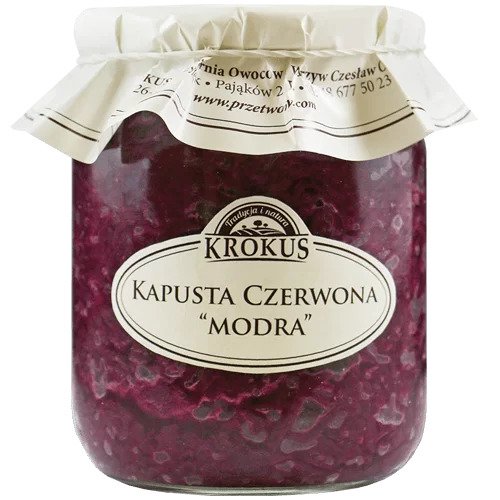 Kapusta czerwona modra 500 g - KROKUS