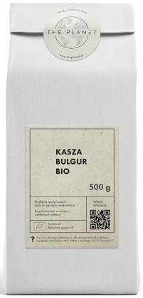 Kasza bulgur BIO 500 g - THE PLANET