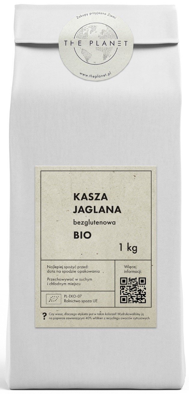 Kasza&#x20;jaglana&#x20;bezglutenowa&#x20;BIO&#x20;1&#x20;kg&#x20;-&#x20;THE&#x20;PLANET