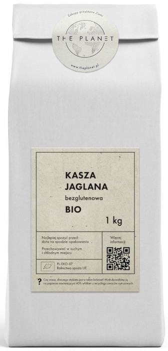 Kasza jaglana bezglutenowa BIO 1 kg - THE PLANET