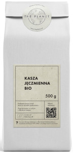 Kasza jęczmienna BIO 500 g - THE PLANET