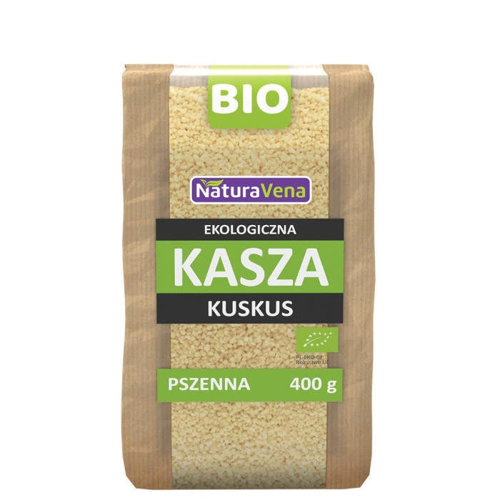 Kasza kuskus razowy BIO 400 g - NATURAVENA