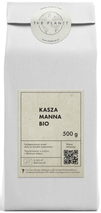 Kasza manna BIO 500 g - THE PLANET