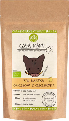 Kaszka orkiszowa z ciecierzycą bez dodatku cukrów BIO 200 g - HELPA