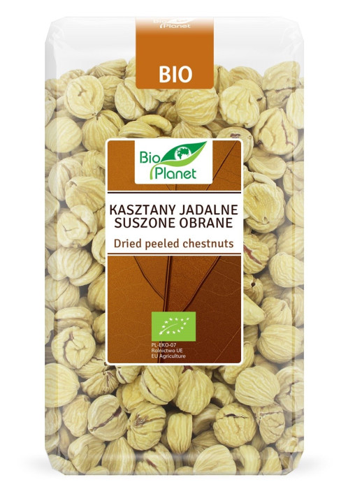 Kasztany jadalne suszone bezglutenowe BIO 1 kg - BIO PLANET