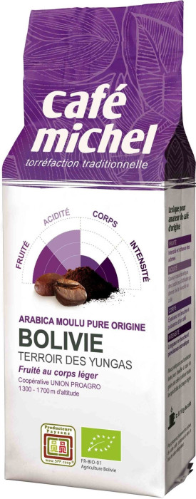 Kawa mielona arabica 100 % boliwia fair trade BIO 250 g - TERRA ETICA