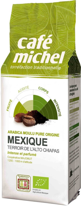 Kawa mielona arabica 100 % meksyk fair trade BIO 250 g - TERRA ETICA