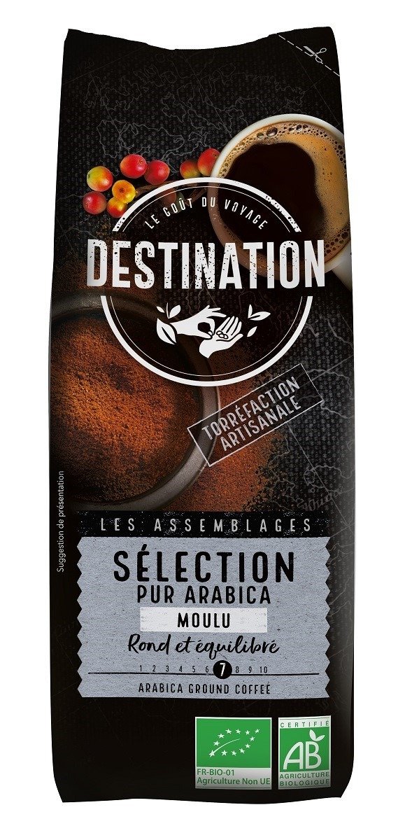 Kawa&#x20;mielona&#x20;arabica&#x20;100&#x20;&#x25;&#x20;selection&#x20;BIO&#x20;250&#x20;g&#x20;-&#x20;DESTINATION