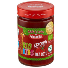 Ketchup bez octu dla dzieci bezglutenowy BIO 315 g - PRIMAVIKA (BIO KIDS)