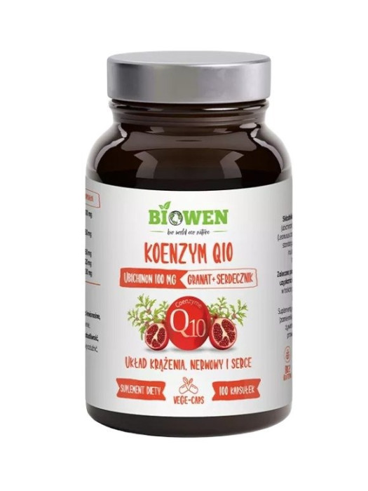 Koenzym q10 + 100 kapsułek - BIOWEN