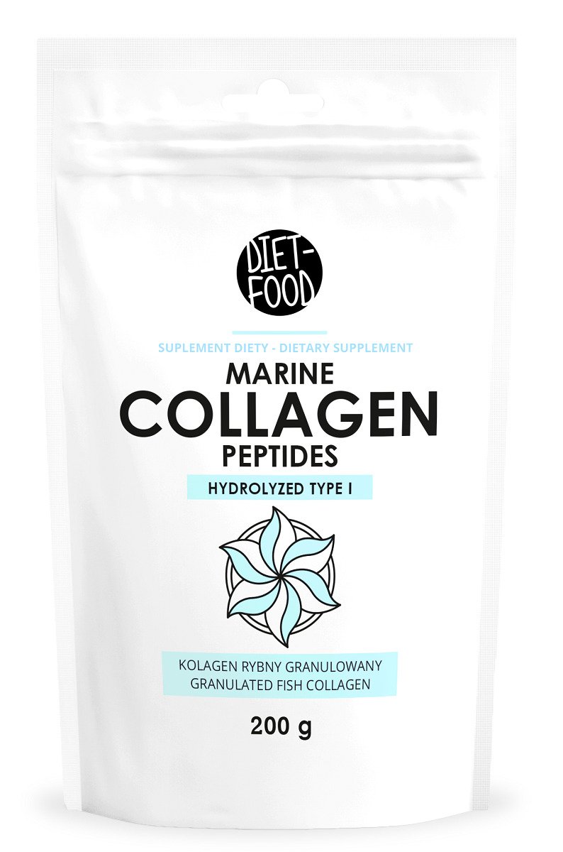 Kolagen rybi w proszku 200 g - DIET-FOOD