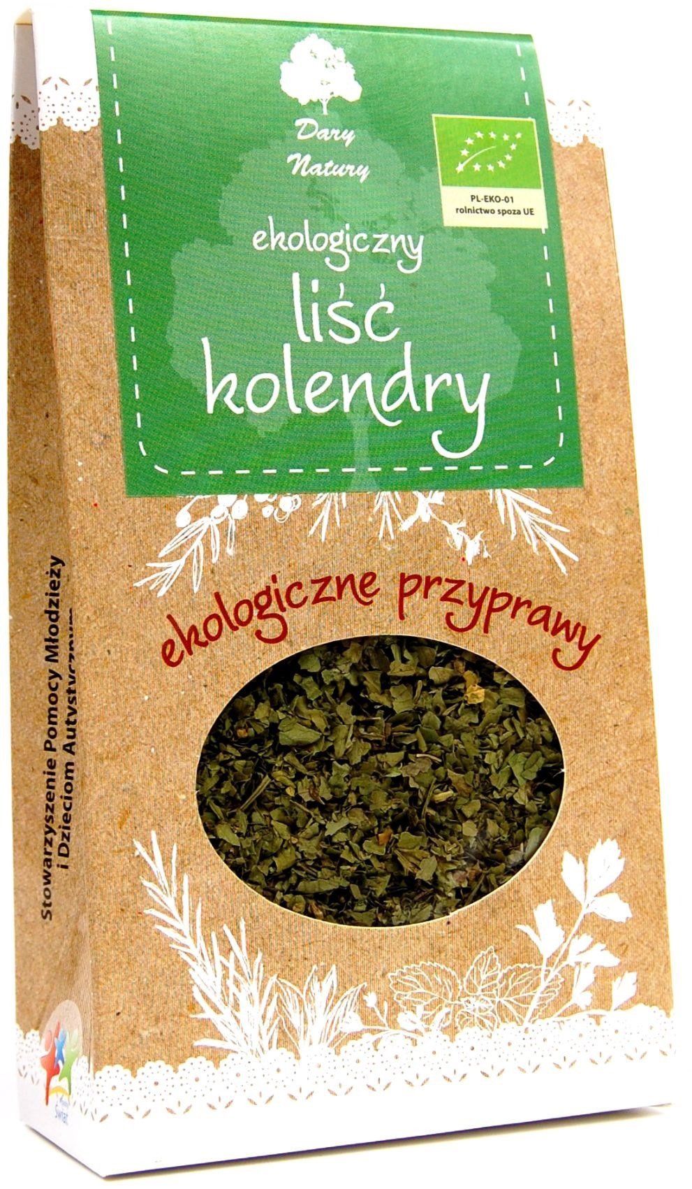 Kolendra&#x20;li&#x015B;&#x0107;&#x20;BIO&#x20;20&#x20;g&#x20;-&#x20;DARY&#x20;NATURY