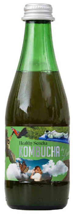 Kombucha healthy sencha BIO 330 ml - KOMBUCHA BY LAURENT (PRODUKT SEZONOWY)