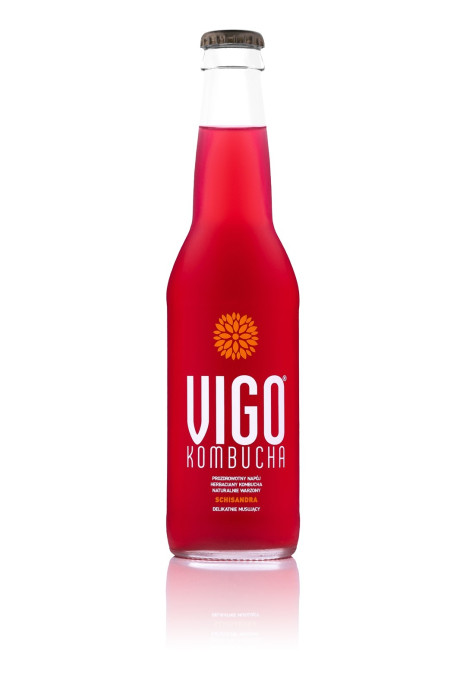 Kombucha schisandra bezglutenowa 330 ml - VIGO