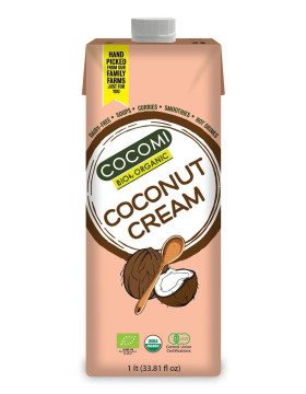 Krem kokosowy bez dodatku cukrów BIO 1 L - COCOMI