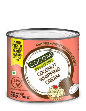 Krem kokosowy do ubijania BIO 200 g (PUSZKA) - COCOMI