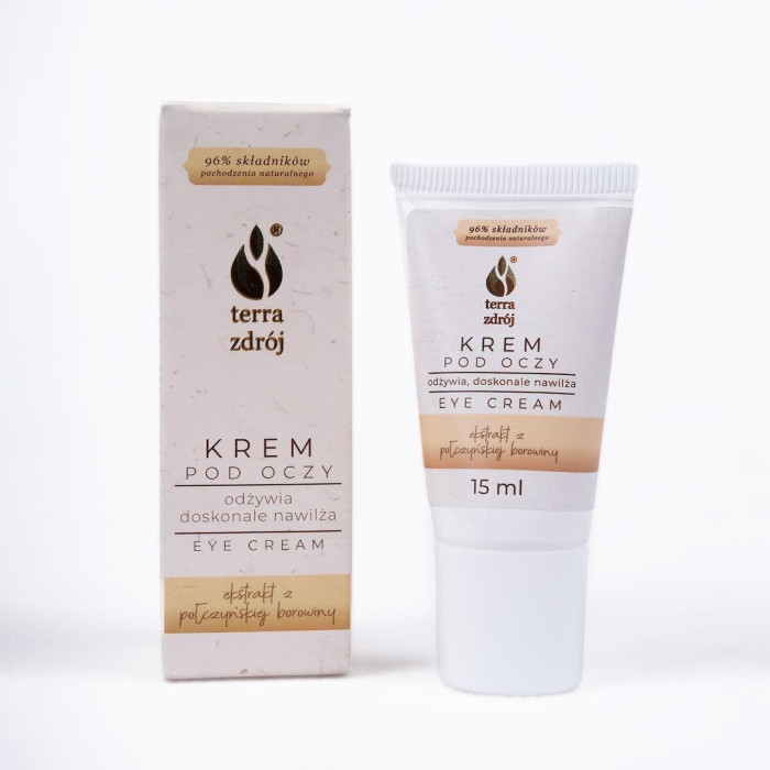 Krem pod oczy nawilżający 15 ml - TERRA ZDRÓJ (SERIA BOROWINOWA)