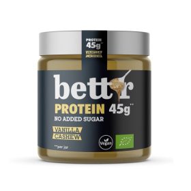 Krem proteinowy z orzechów nerkowca z wanilią bez dodatku cukrów BIO 250 g - BETT'R