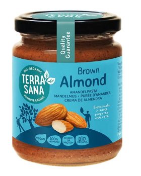 Krem z migdałów prażonych 100 % BIO 250 g - TERRASANA