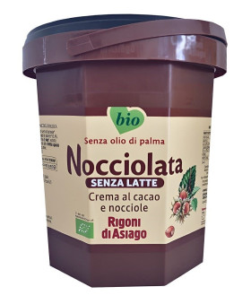 Krem z orzechów laskowych i kakao bez dodatku mleka bezglutenowy BIO 2,5 kg - RIGONI DI ASIAGO (NOCCIOLATA)