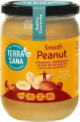 Krem z orzeszków ziemnych prażonych 100 % BIO 500 g - TERRASANA