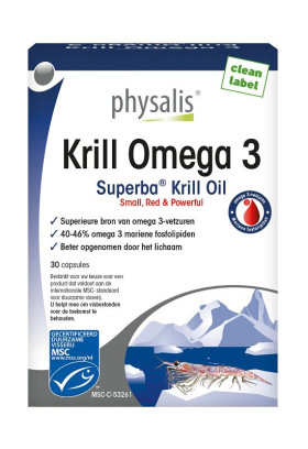 Kryl omega-3 30 kapsułek - PHYSALIS