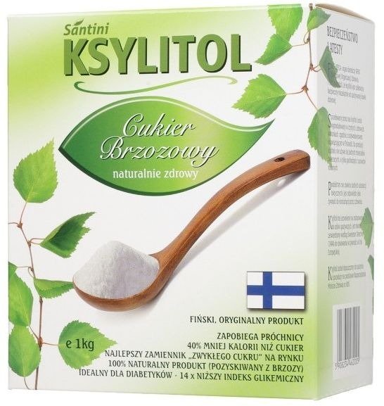 Ksylitol 1 kg - SANTINI (FINLANDIA)