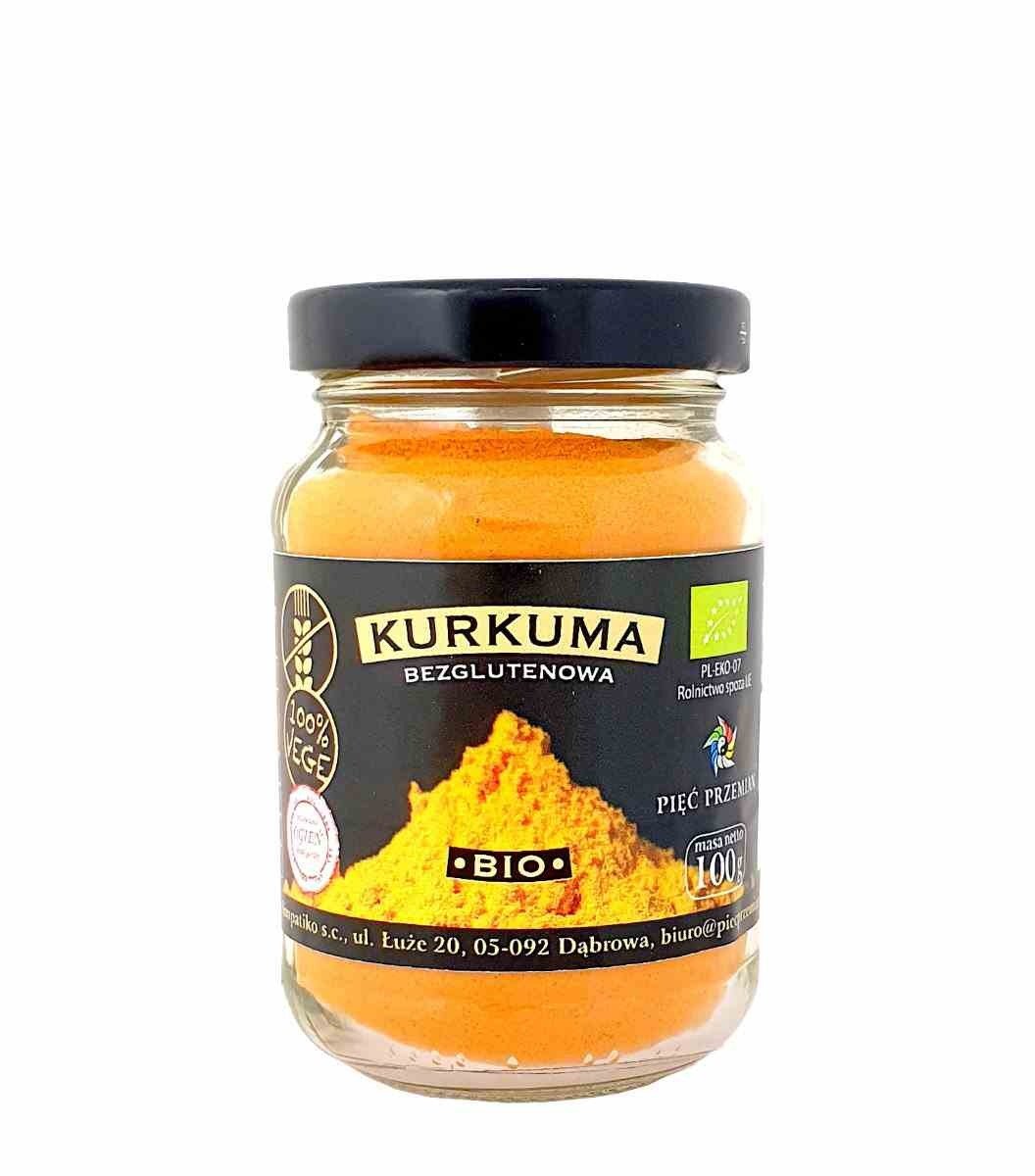 Kurkuma&#x20;mielona&#x20;bezglutenowa&#x20;BIO&#x20;100&#x20;g&#x20;-&#x20;PI&#x0118;&#x0106;&#x20;PRZEMIAN
