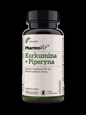 Kurkumina + piperyna 90 kapsułek - PHARMOVIT (CLASSIC)