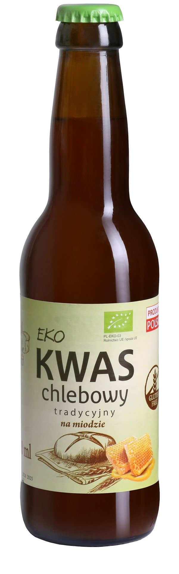 Kwas&#x20;chlebowy&#x20;tradycyjny&#x20;na&#x20;miodzie&#x20;BIO&#x20;330&#x20;ml&#x20;-&#x20;EKO&#x20;NATURA