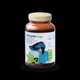 Kwasy tłuszczowe omega-3 z alg morskich (omega me vege) 60 kapsułek - HEALTH LABS CARE