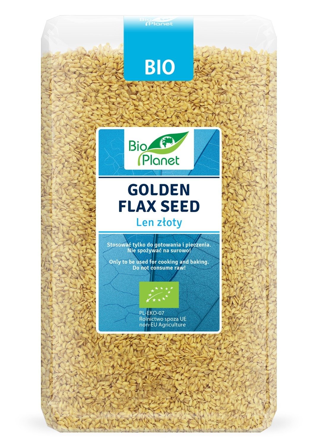 Len złoty (siemię lniane) BIO 1 kg - BIO PLANET