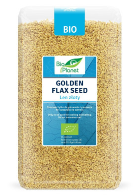 Len złoty (siemię lniane) BIO 1 kg - BIO PLANET