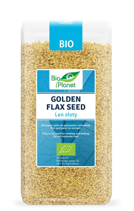 Len złoty (siemię lniane) BIO 400 g - BIO PLANET