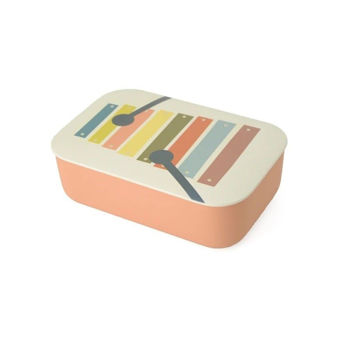 Lunchbox z przegródką dla dzieci muzyka 800 ml - CHIC MIC