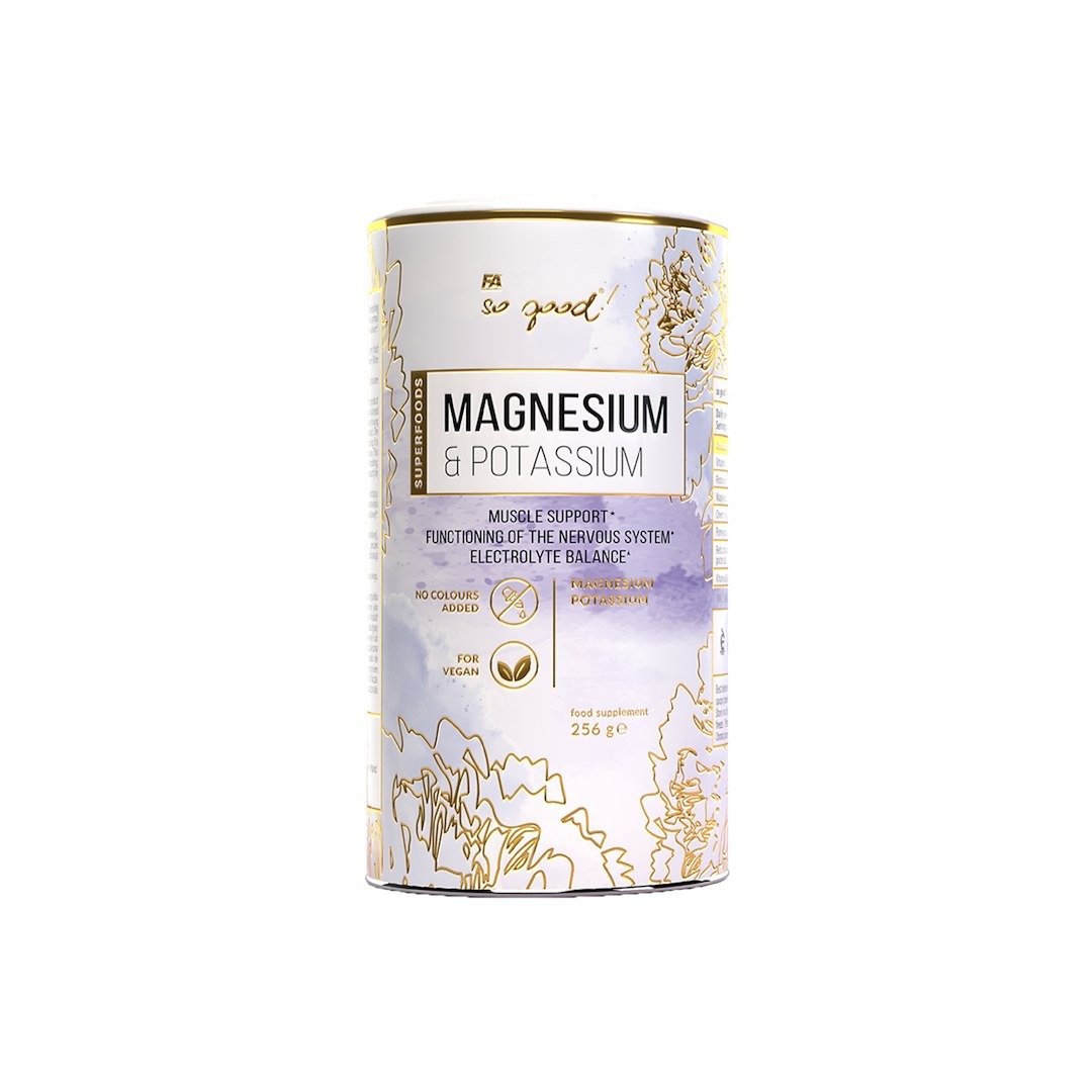 Magnez + potas w proszku 256 g - SO GOOD!