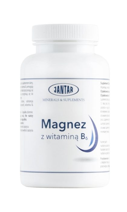 Magnez + witamina b6 60 kapsułek - JANTAR