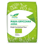 Mąka gryczana jasna bezglutenowa BIO 1 kg - BIO PLANET