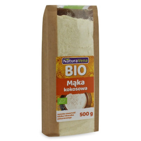 Mąka kokosowa BIO 500 g - NATURAVENA