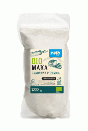 Mąka pradawna pszenica BIO 1 kg - NIRO
