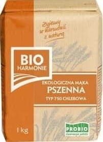 Mąka pszenna chlebowa typ 750 BIO 1 kg - PROBIO (BIOHARMONIE)