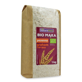 Mąka pszenna graham typ 1850 BIO 1 kg - NATURAVENA