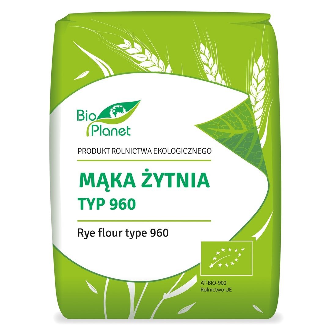 Mąka żytnia typ 960 BIO 1 kg - BIO PLANET