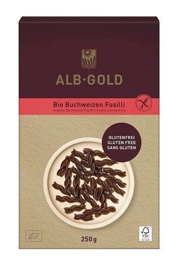 Makaron (gryczany) świderki bezglutenowy BIO 250 g - ALB GOLD (ALB NATUR)