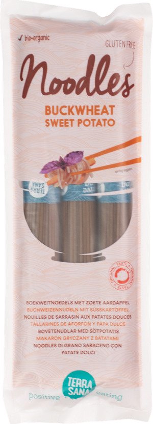 Makaron&#x20;&#x28;gryczany&#x20;z&#x20;batatami&#x29;&#x20;noodle&#x20;spaghetti&#x20;bezglutenowy&#x20;BIO&#x20;250&#x20;g&#x20;-&#x20;TERRASANA