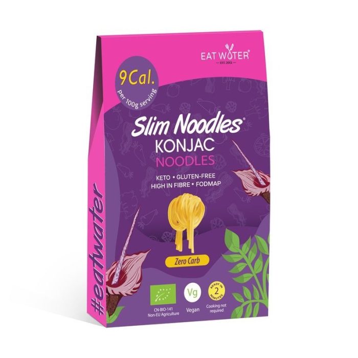 Makaron (konjac) bezglutenowy BIO 270 g (200 g) - SLIM (EAT WATER)