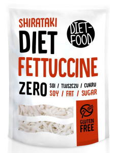 Makaron (konjac) fettuccine bezglutenowy 270 g (200 g) - DIET-FOOD