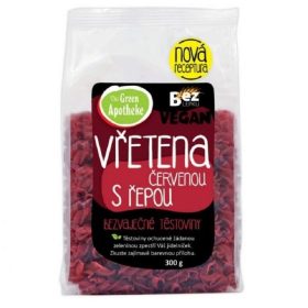 Makaron (kukurydziany z burakiem) świderki bezglutenowy 300 g - APOTHEKE